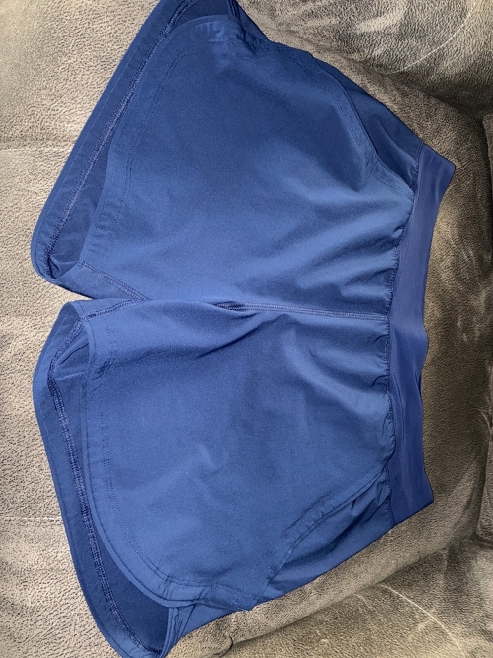 Women's Lands End swim shorts Deep Blue